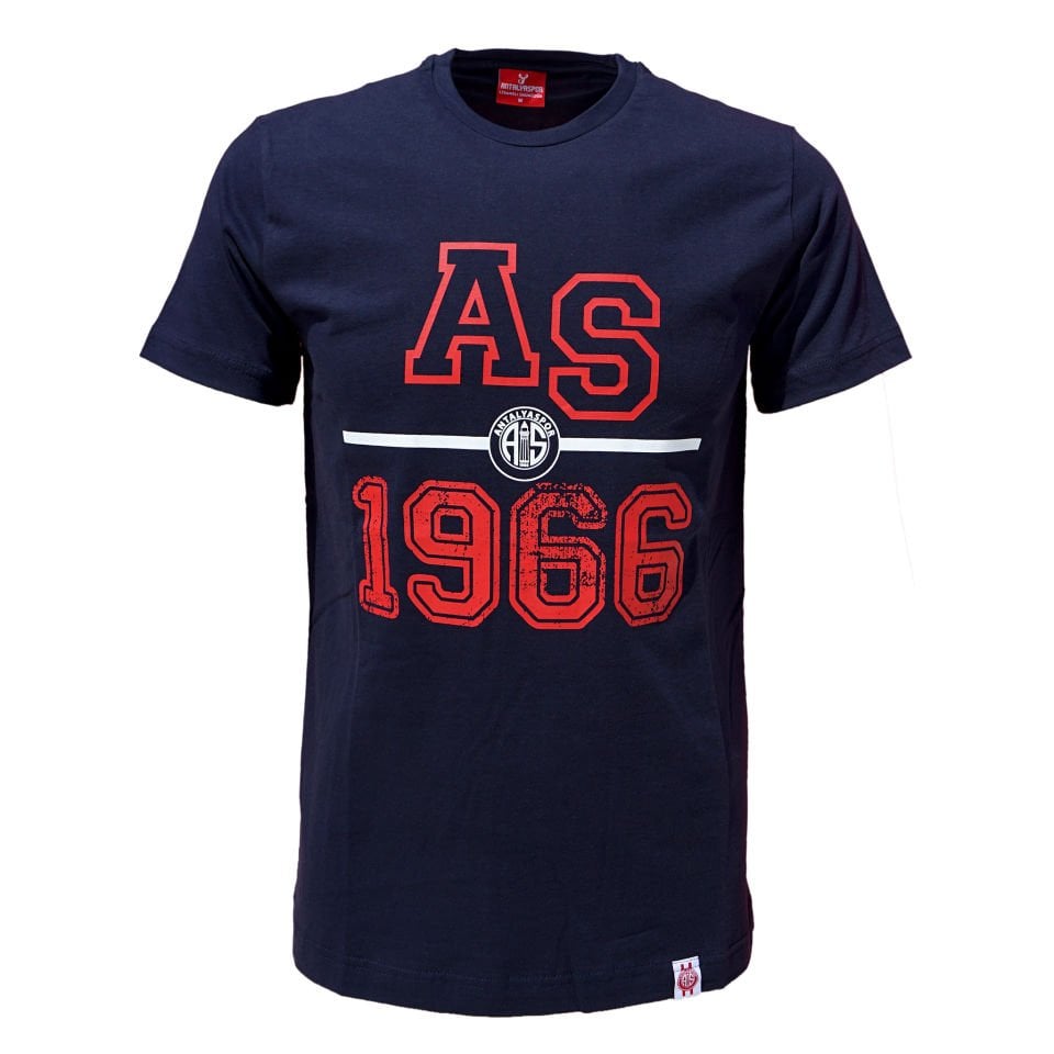 ANTALYASPOR LACİVERT AS 1966 YAZI ESKİTME TSHIRT