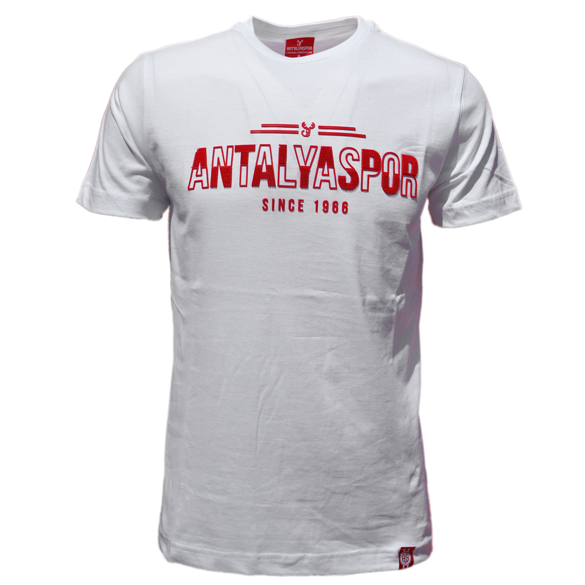 ANTALYASPOR  YAZILI AKREP BEYAZ SİNCE 1966 BASKILI TSHİRT