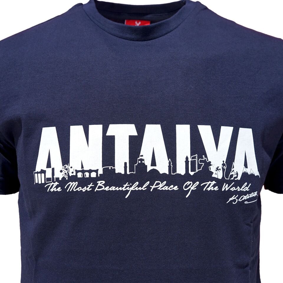 ANTALYASPOR LACİVERT MOST BEAUTIFUL BASKILI  TSHIRT