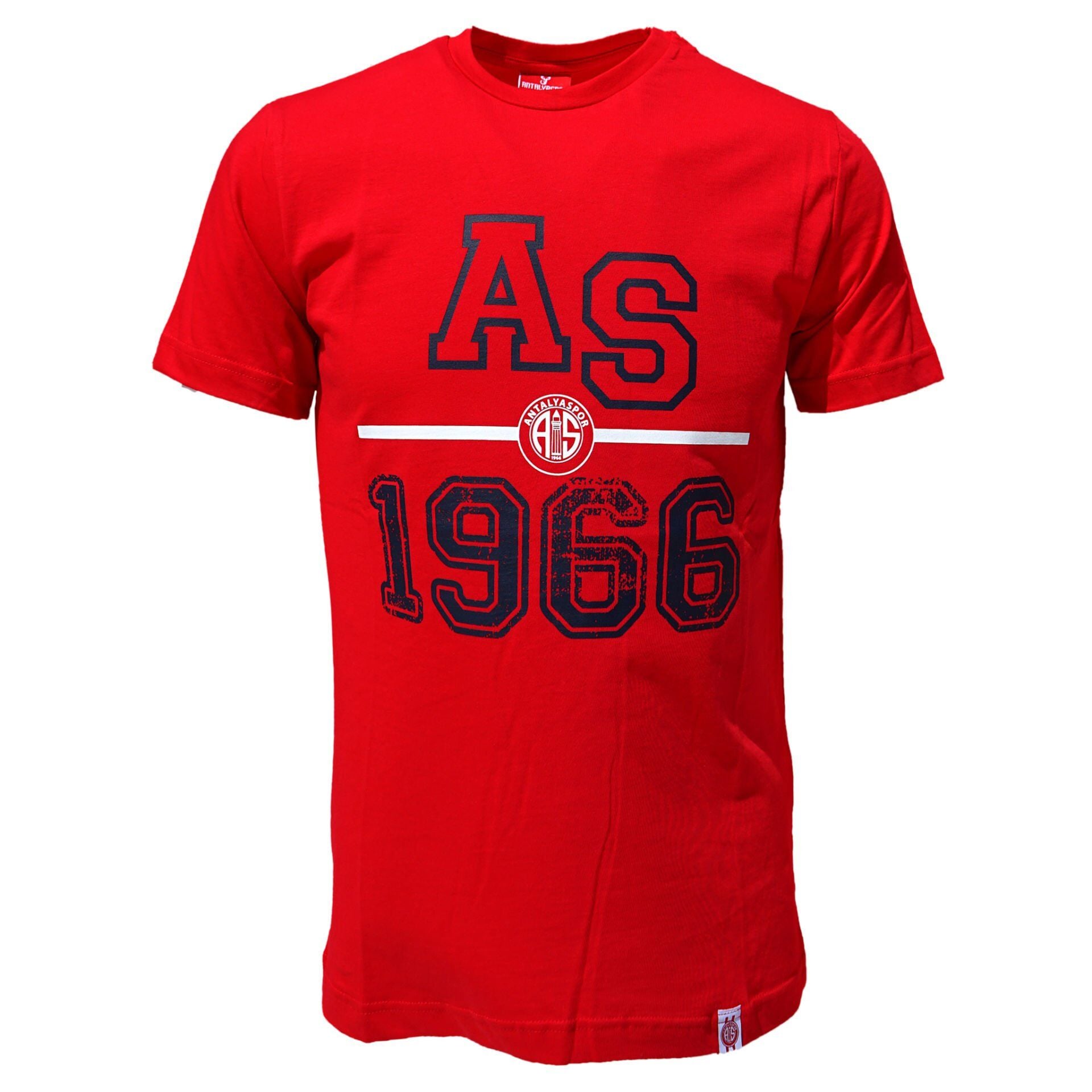 ANTALYASPOR KIRMIZI AS 1966 YAZI ESKİTME TSHIRT