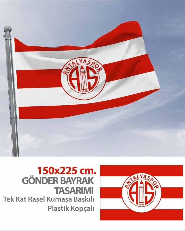 ANTALYASPOR BAYRAK GÖNDER