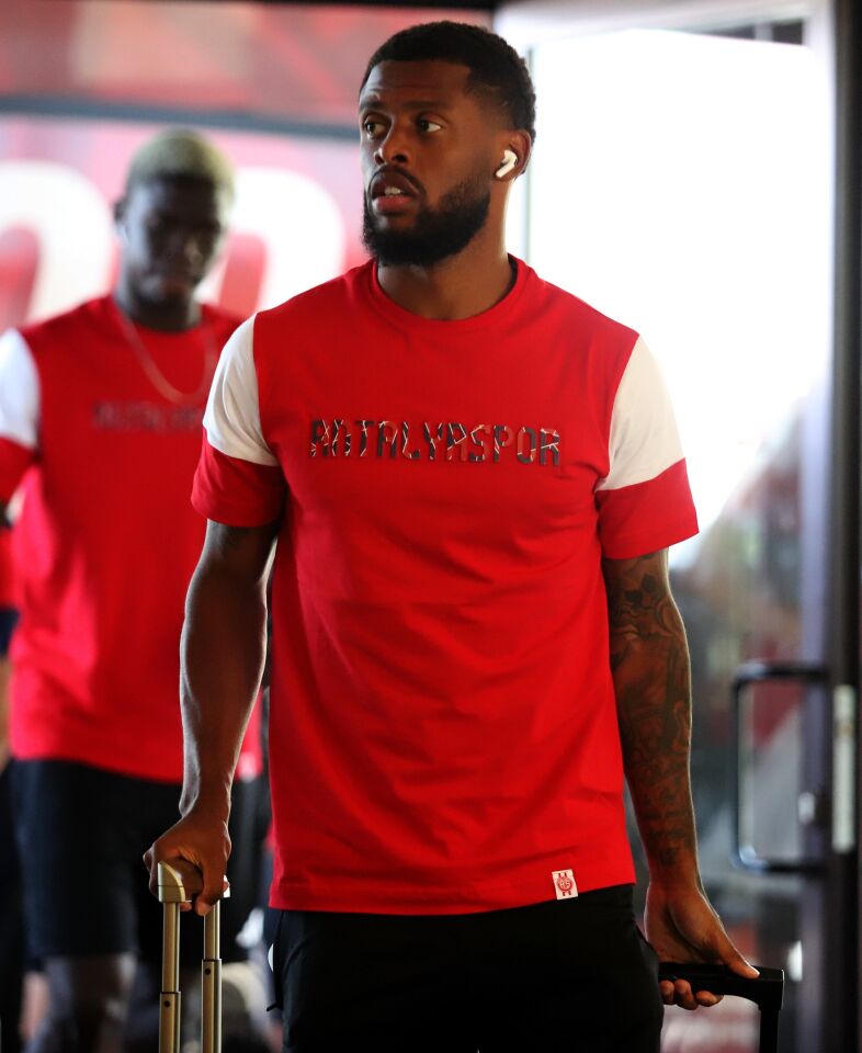 ANTALYASPOR KOL PARÇALI KABARTI YAZI KIRMIZI TSHİRT
