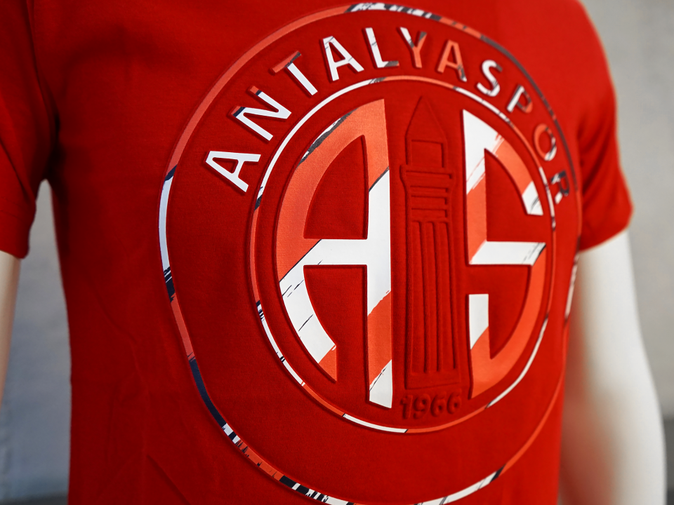 ANTALYASPOR ÇOCUK LOGO EMBOS KABARTMA TSHİRT 7-8 Yaş(128 cm) - Lacivert